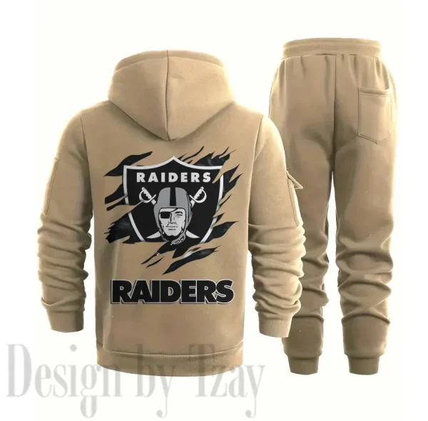 Las Vegas Raiders Sports Tracksuit Jogging Men's Clothing Casual for Men Daily Style 2025 SPTSTJM049 - Image 4