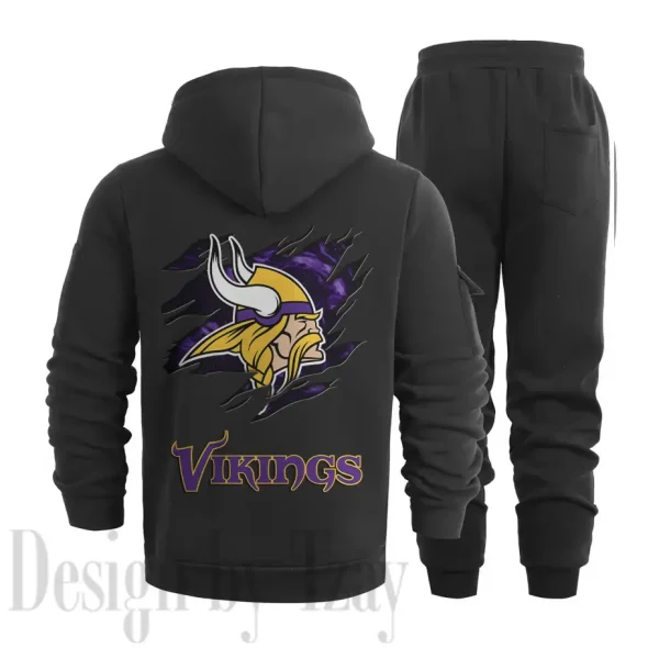 Minnesota Vikings Sports Tracksuit Jogging Men's Clothing Casual for Men Daily Style 2025 SPTSTJM053 - Image 5