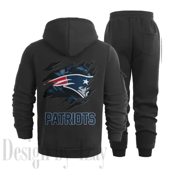 New England Patriots Sports Tracksuit Jogging Men's Clothing Casual for Men Daily Style 2025 SPTSTJM054 - Image 4