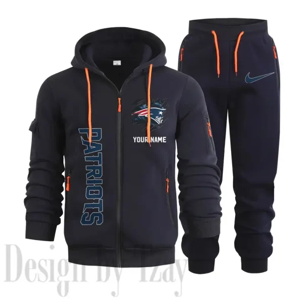 New England Patriots Sports Tracksuit Jogging Men's Clothing Casual for Men Daily Style 2025 SPTSTJM054 - Image 5