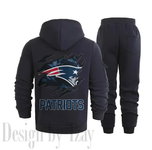 New England Patriots Sports Tracksuit Jogging Men's Clothing Casual for Men Daily Style 2025 SPTSTJM054 - Image 6