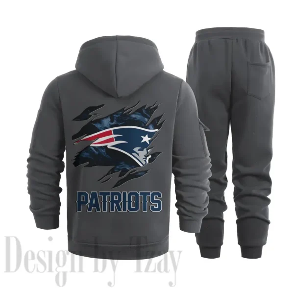 New England Patriots Sports Tracksuit Jogging Men's Clothing Casual for Men Daily Style 2025 SPTSTJM054 - Image 8