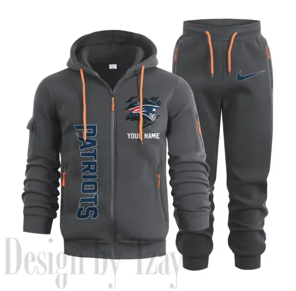 New England Patriots Sports Tracksuit Jogging Men's Clothing Casual for Men Daily Style 2025 SPTSTJM054 - Image 7