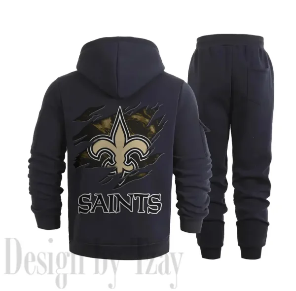 New Orleans Saints Sports Tracksuit Jogging Men's Clothing Casual for Men Daily Style 2025 SPTSTJM055 - Image 4