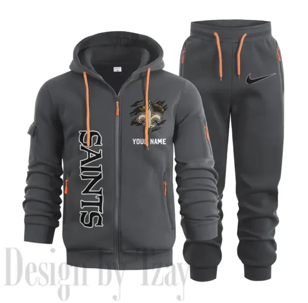 New Orleans Saints Sports Tracksuit Jogging Men's Clothing Casual for Men Daily Style 2025 SPTSTJM055 - Image 7