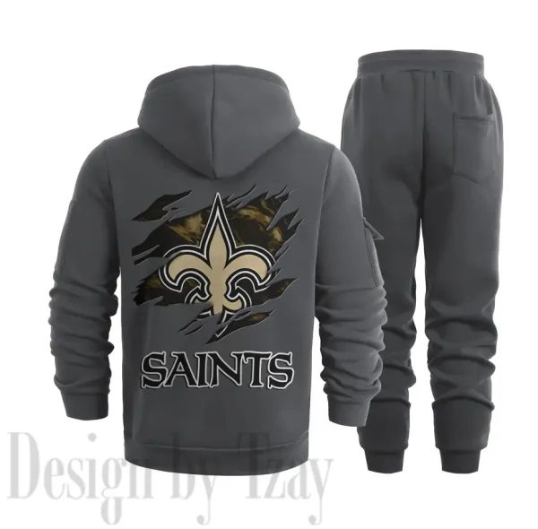 New Orleans Saints Sports Tracksuit Jogging Men's Clothing Casual for Men Daily Style 2025 SPTSTJM055 - Image 8