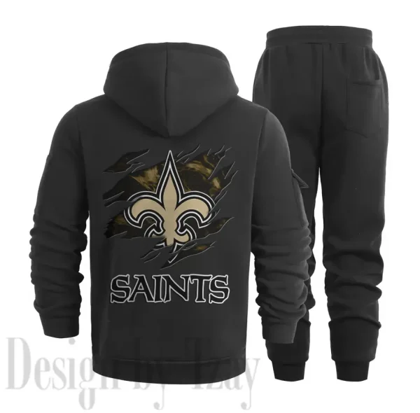New Orleans Saints Sports Tracksuit Jogging Men's Clothing Casual for Men Daily Style 2025 SPTSTJM055 - Image 6