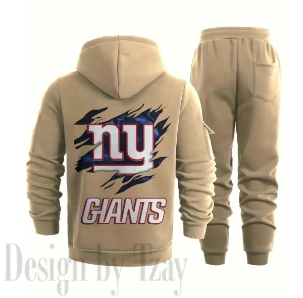New York Giants Sports Tracksuit Jogging Men's Clothing Casual for Men Daily Style 2025 SPTSTJM056 - Image 2
