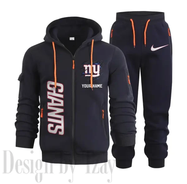 New York Giants Sports Tracksuit Jogging Men's Clothing Casual for Men Daily Style 2025 SPTSTJM056 - Image 3