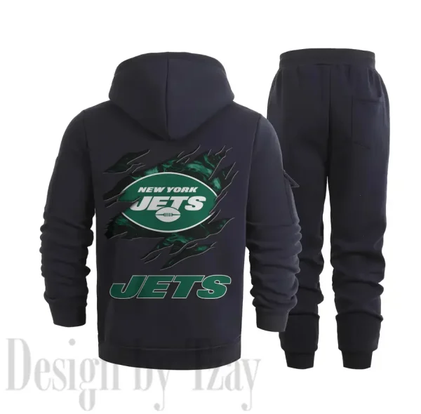 New York Jets Sports Tracksuit Jogging Men's Clothing Casual for Men Daily Style 2025 SPTSTJM057 - Image 2