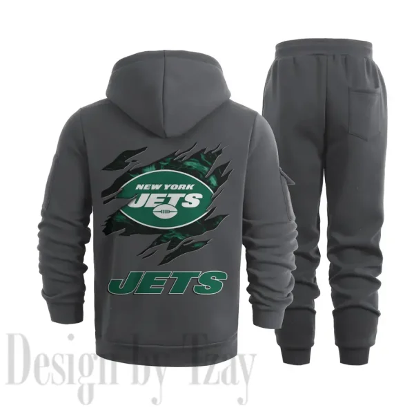 New York Jets Sports Tracksuit Jogging Men's Clothing Casual for Men Daily Style 2025 SPTSTJM057 - Image 8
