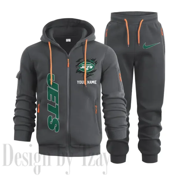 New York Jets Sports Tracksuit Jogging Men's Clothing Casual for Men Daily Style 2025 SPTSTJM057 - Image 7