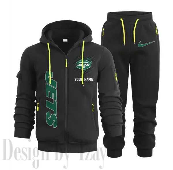 New York Jets Sports Tracksuit Jogging Men's Clothing Casual for Men Daily Style 2025 SPTSTJM057 - Image 5