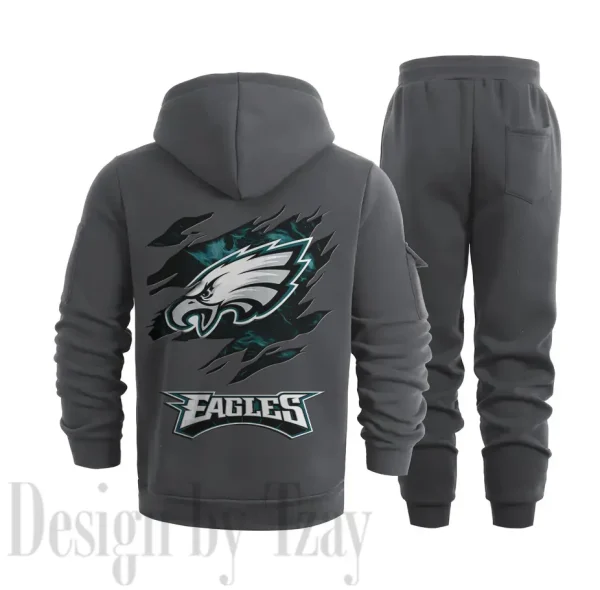 Philadelphia Eagles Sports Tracksuit Jogging Men's Clothing Casual for Men Daily Style 2025 SPTSTJM058 - Image 2