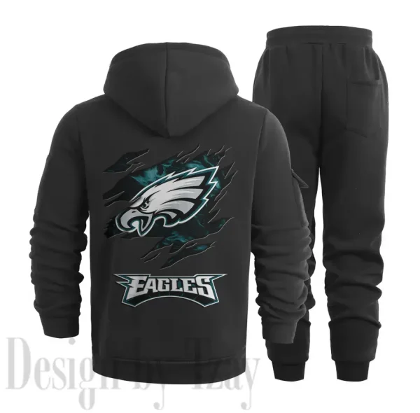 Philadelphia Eagles Sports Tracksuit Jogging Men's Clothing Casual for Men Daily Style 2025 SPTSTJM058 - Image 6