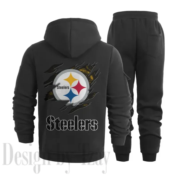 Pittsburgh Steelers Sports Tracksuit Jogging Men's Clothing Casual for Men Daily Style 2025 SPTSTJM059 - Image 4
