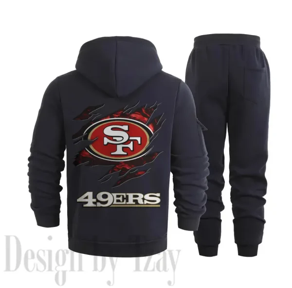 San Francisco 49ers Sports Tracksuit Jogging Men's Clothing Casual for Men Daily Style 2025 SPTSTJM060 - Image 8