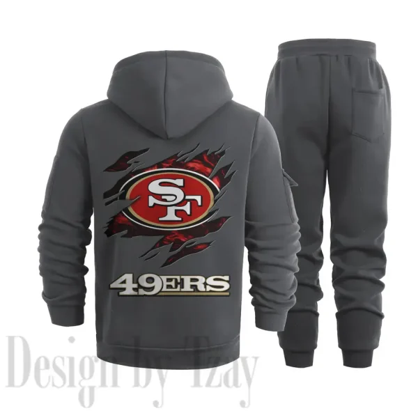 San Francisco 49ers Sports Tracksuit Jogging Men's Clothing Casual for Men Daily Style 2025 SPTSTJM060 - Image 2