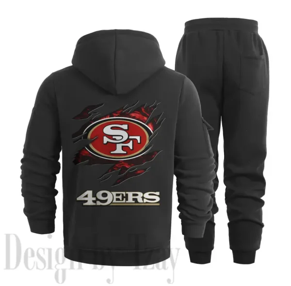 San Francisco 49ers Sports Tracksuit Jogging Men's Clothing Casual for Men Daily Style 2025 SPTSTJM060 - Image 4