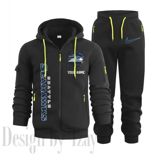 Seattle Seahawks Sports Tracksuit Jogging Men's Clothing Casual for Men Daily Style 2025 SPTSTJM061 - Image 5