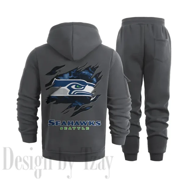 Seattle Seahawks Sports Tracksuit Jogging Men's Clothing Casual for Men Daily Style 2025 SPTSTJM061 - Image 8