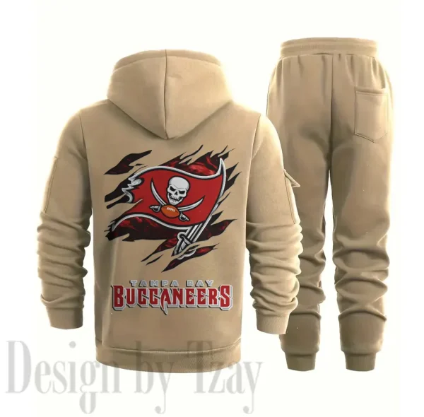 Tampa Bay Buccaneers Sports Tracksuit Jogging Men's Clothing Casual for Men Daily Style 2025 SPTSTJM062 - Image 4