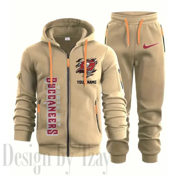 Tampa Bay Buccaneers Sports Tracksuit Jogging Men's Clothing Casual for Men Daily Style 2025 SPTSTJM062 - Image 3