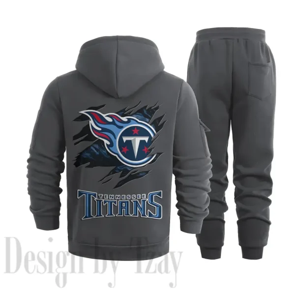 Tennessee Titans Sports Tracksuit Jogging Men's Clothing Casual for Men Daily Style 2025 SPTSTJM063 - Image 2