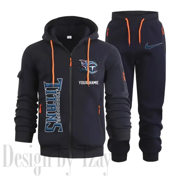 Tennessee Titans Sports Tracksuit Jogging Men's Clothing Casual for Men Daily Style 2025 SPTSTJM063 - Image 5