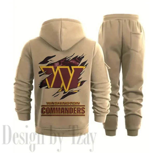 Washington Commanders Sports Tracksuit Jogging Men's Clothing Casual for Men Daily Style 2025 SPTSTJM064 - Image 2