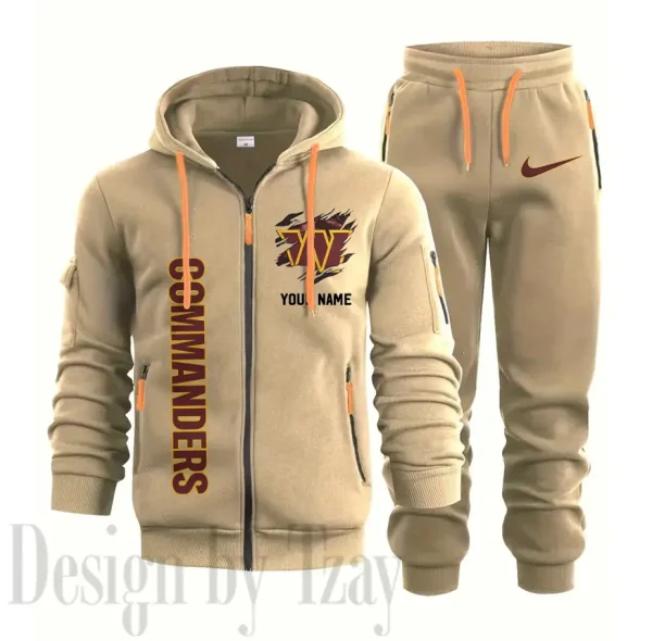 Washington Commanders Sports Tracksuit Jogging Men's Clothing Casual for Men Daily Style 2025 SPTSTJM064