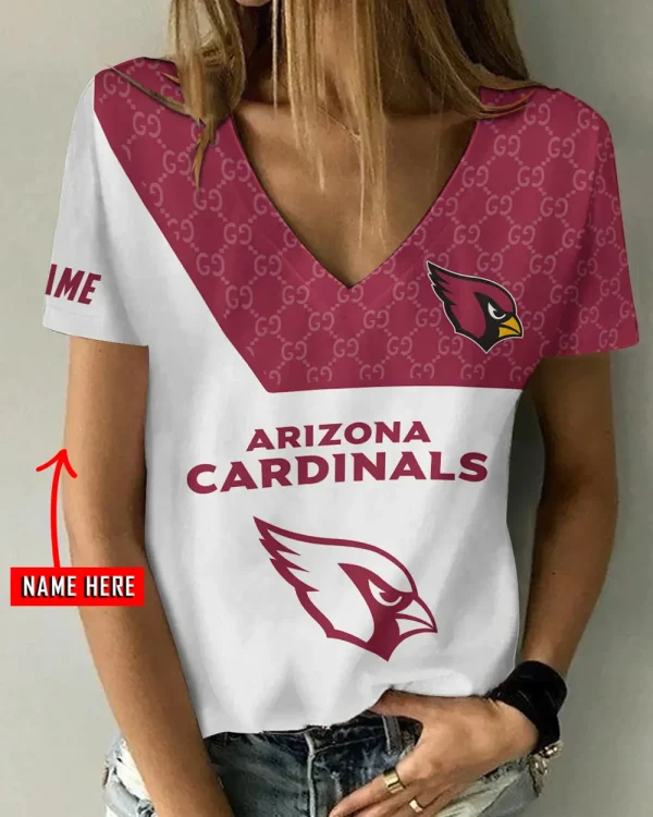 Arizona Cardinals Casual V-Neck Female Fashion New Trending 2025 AGCWTS1190