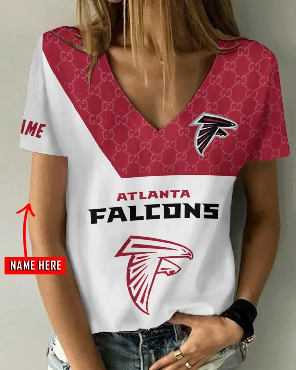 Atlanta Falcons Casual V-Neck Female Fashion New Trending 2025 AGCWTS1191