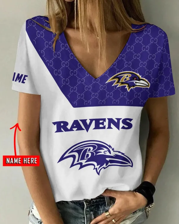 Baltimore Ravens Casual V-Neck Female Fashion New Trending 2025 AGCWTS1192