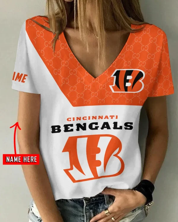 Cincinnati Bengals Casual V-Neck Female Fashion New Trending 2025 AGCWTS1196