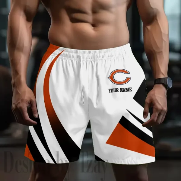 Chicago Bears Men's Shorts Sport Lightweight Casual Workout style 2025 BGSHORT675