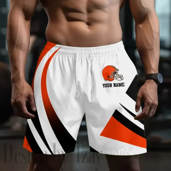 Cleveland Browns Men's Shorts Sport Lightweight Casual Workout style 2025 BGSHORT677