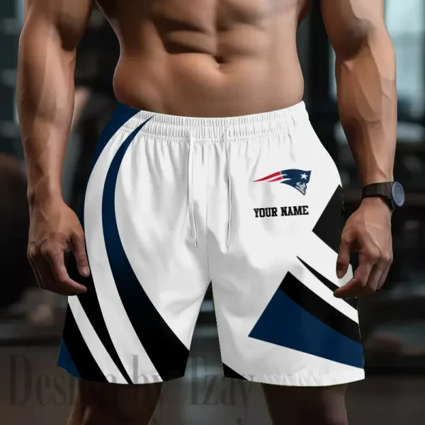 New England Patriots Men's Shorts Sport Lightweight Casual Workout style 2025 BGSHORT691