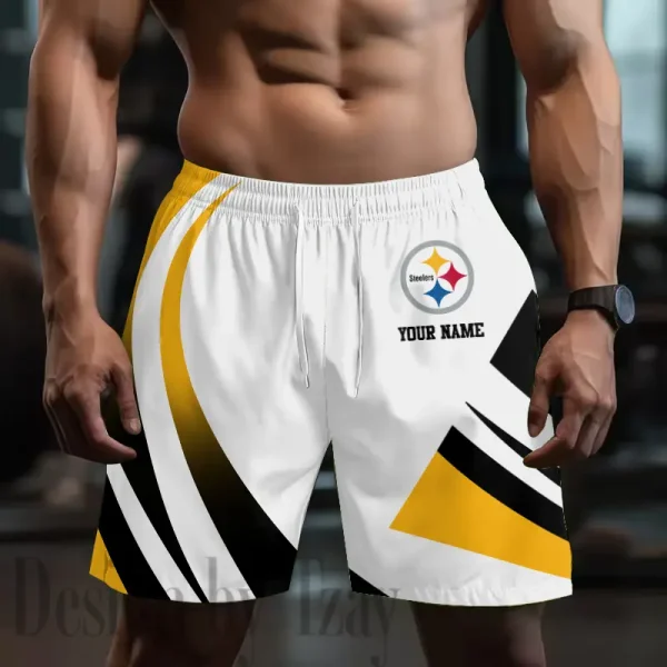 Pittsburgh Steelers Men's Shorts Sport Lightweight Casual Workout style 2025 BGSHORT696