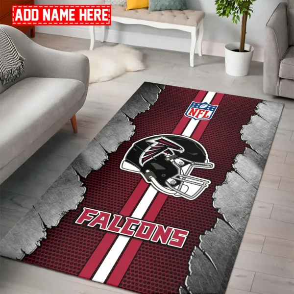 Atlanta Falcons Living Room Carpet Rug BGRERUG447
