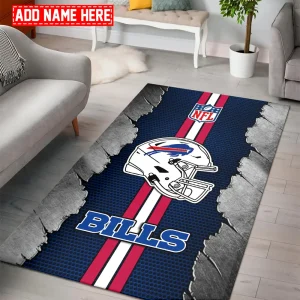 Buffalo Bills Living Room Carpet Rug BGRERUG449