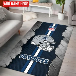 Dallas Cowboys Living Room Carpet Rug BGRERUG454