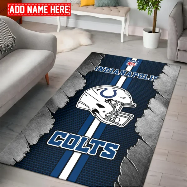 Indianapolis Colts Living Room Carpet Rug BGRERUG459