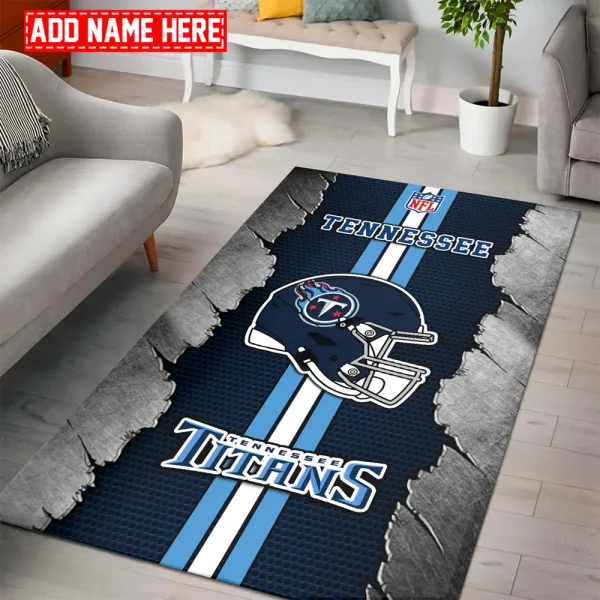 Tennessee Titans Living Room Carpet Rug BGRERUG476