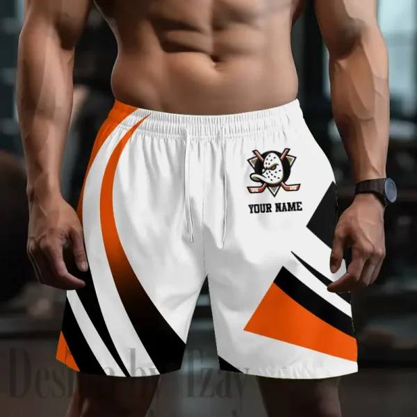 Anaheim Ducks Men's Shorts Sport Lightweight Casual Workout style 2025 BGSHORT715