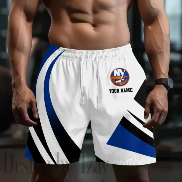 New York Islanders  Men's Shorts Sport Lightweight Casual Workout style 2025 BGSHORT717