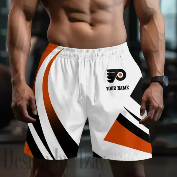 Philadelphia Flyers Men's Shorts Sport Lightweight Casual Workout style 2025 BGSHORT720