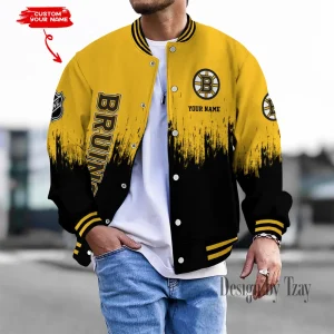 Boston Bruins NHL Unisex Exclusive Styles Varsity Jacket SPTBBJACKET622