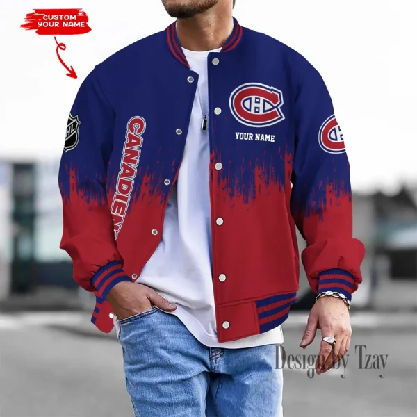 Montréal Canadiens NHL Unisex Exclusive Styles Varsity Jacket SPTBBJACKET635