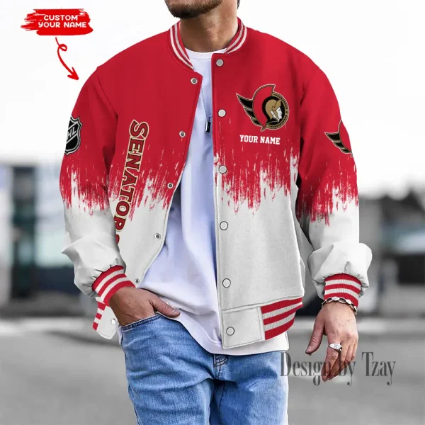 Ottawa Senators NHL Unisex Exclusive Styles Varsity Jacket SPTBBJACKET640